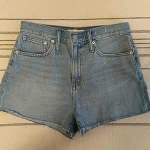 Madewell jean shorts